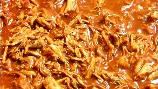 GUISADO DE PUERCO PARA TAMALES ROJOS [upl. by Ytoc]