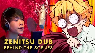 ZENITSUs Tantrum DUB Behind the Scenes  Demon Slayer EP 24 [upl. by Jacques]