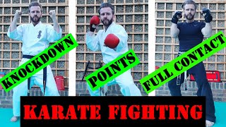 KARATE Kumite Rules  4 Fighting Systems [upl. by Marve]