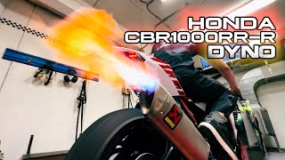 Honda CBR1000RRR Fireblade SP DYNO BT Moto Flash vs Stock Tuning [upl. by Hu502]