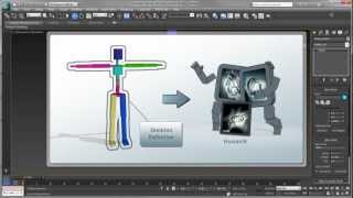 Converting a 3ds Max CAT rig into a HumanIK character [upl. by Attennek996]