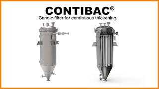 CONTIBAC®  Candle Filter for Continuous Thickening [upl. by Khosrow860]