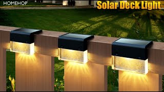 Homehop Solar Led Light Outdoor for Home Garden Balcony Decoration Waterproof [upl. by Delainey]