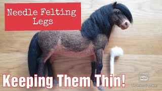 First Time NEEDLE FELTING Beginners Tutorial [upl. by Tallulah]