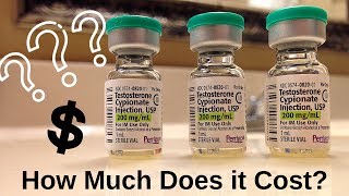 TRT  How Much Does it Cost Testosterone Replacement Therapy [upl. by Maxine]