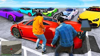 GTA 5 RP  Stealing 5 SUPERCARS In 5 HOURS  MALAYALAM [upl. by Smitt140]