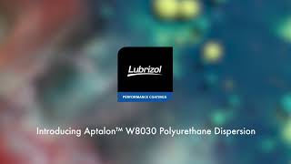 Aptalon™ W8030 Polyurethane Dispersion [upl. by Nosahc]