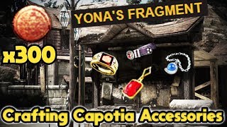 Yona Fragments Capotia Accessories Crafting  Making  Black Desert Online [upl. by Kristen]