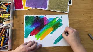 How To Prepare Oil Pastel Monoprints A Step By Step Guide [upl. by Neirrad]