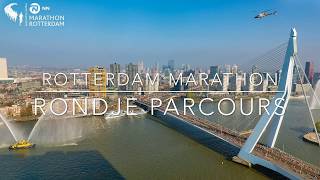 Marathon Rotterdam  Rondje Parcours  2019 [upl. by Renick]