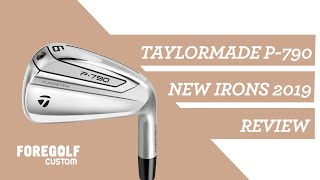 Review of TaylorMade P790 New 2019 Iron  Shaft Advice [upl. by Novert827]