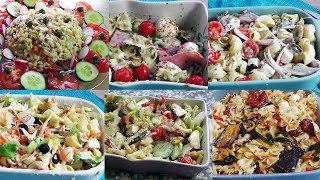 6 Salades de pâtes faciles et rapides [upl. by Hgielsel462]