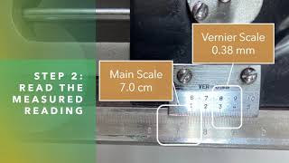 Measurement reading technique for travelling microscope [upl. by Hcirdeirf]