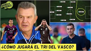 MÉXICO Así sería la ALINEACIÓN de JAVIER AGUIRRE LOZANO regresa y GIMENEZ titular  Ahora o Nunca [upl. by Anitselec]