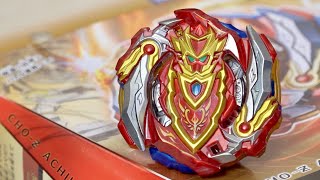 CHOZ ACHILLES 00Dm Starter B129 Unboxing amp Review  Beyblade Burst Super ZTurbo [upl. by Nary]