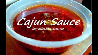 Cajun Sauce  Cajun Seasoning  Seafood Boil Sauce Recipe [upl. by Dnalro]