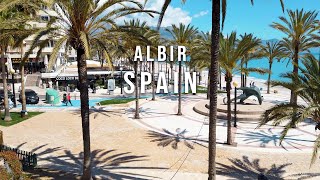 Albir Spain 🇪🇸 Winter Sunday Walk in 4K  Costa Blanca [upl. by Zischke627]