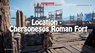 Assassins Creed Origins Location  Chersonesos Roman Fort [upl. by Ezra456]