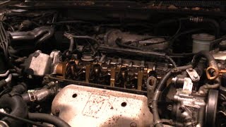 9497 Honda Accord Valve Cover Gasket Replacement [upl. by Kyte]