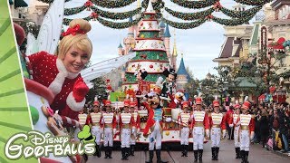 Disneys Christmas Parade Opening Day  Christmas Disneyland Paris 2019 🎄 [upl. by Lokcin]