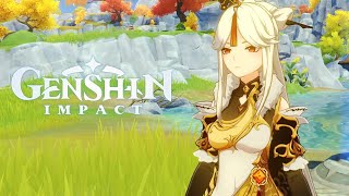 Genshin Impact Ningguang Gameplay  Elegant Lady of the Jade Chamber PC Closed Beta [upl. by Nomra296]