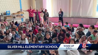 Wake Up Call from Silver Hill Elementary School in Haverhill [upl. by Eiddam]