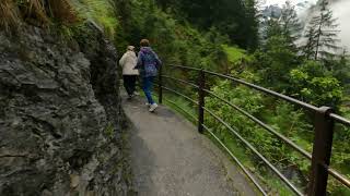 Trummelbach Falls Walk Hike [upl. by Pietro49]