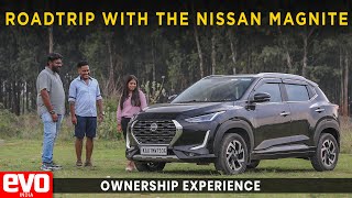 Road trip in the Nissan Magnite  Ownership Experience  evo India [upl. by Shirlee988]