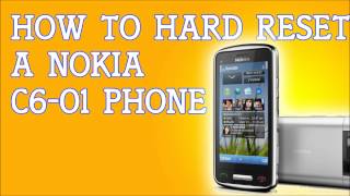 How To Hard Reset A Nokia C601 To Factory Settings [upl. by Ydnil]