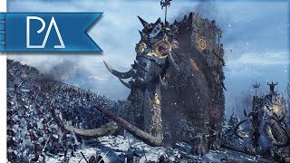 NORSCA MARCHES TO WAR  Total War WARHAMMER Gameplay [upl. by Scrope344]