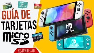 ¿Qué tipo de tarjeta MicroSD debo usar en mi Nintendo Switch OLED Switch clásica y Switch Lite [upl. by Thgirw925]