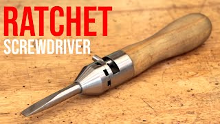 Making A Vintage Style Ratchet Screwdriver [upl. by Yasmine952]