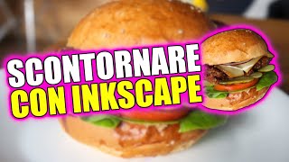 Scontornare una foto con Inkscape Tutorial Ita [upl. by Norvil451]