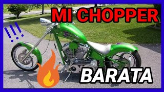 🔥🏍️COMO HACER UNA MOTO CHOPPER 🔥🔥PARTE I 🏍️🔥 [upl. by Claire313]