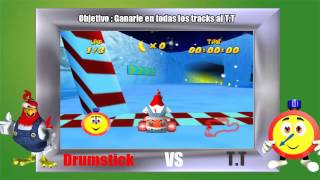 Diddy kong Racing Desbloquear a TT [upl. by Dnalsor522]