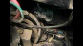 REPLACING RADIATOR FAN RELAY ON JEEP [upl. by Nerti]