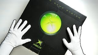 ORIGINAL XBOX UNBOXING First Xbox Console Treyarch First Call of Duty Gameplay [upl. by Nebe974]