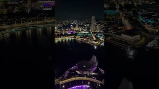 SkyPark Observation Deck at Marina Bay Sands Singapore [upl. by Ahsener34]