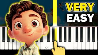 LUCA  Chiquitita Ending ABBA  VERY EASY Piano tutorial [upl. by Leugar]