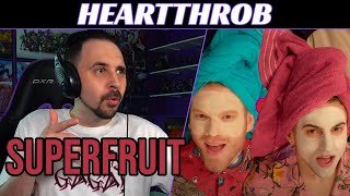 SUPERFRUIT REACTION  Heartthrob  The 80s Called [upl. by Antonia552]