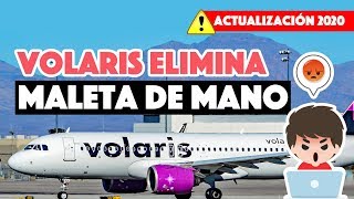 Volaris elimina maleta de mano en 2020  Equipaje permitido [upl. by Notseh]