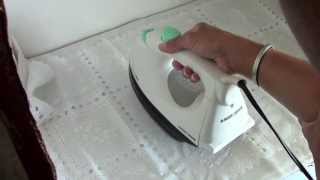 How to Safely Remove Wrinkles from Vinyl Tablecloth [upl. by Kristoffer]