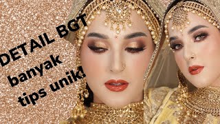 RAHASIA MAKEUP MUA HITS  JANUARY CHRISTY  Bollywood Look [upl. by Roscoe]