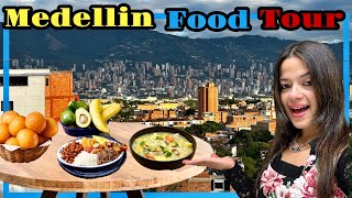 Colombian Food Tour Budget Restaurants In Medellin Colombia [upl. by Notseh20]