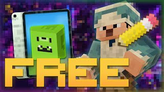 How To Make FREE Custom Minecraft Skins On Mobile iOS  Android [upl. by Anauqaj]