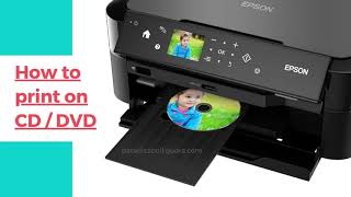 How to Print on CDDVD Label  Epson L850 [upl. by Errecart]