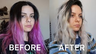 DIY Hair Color Remover with Vitamin C  No Bleach [upl. by Eibba]