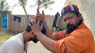 ASMR  BENGALI BABA IN ANGRY MOOD  NECK CRACK WITH HEAD MASSAGE  massage [upl. by Kaden]