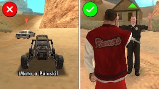 30 TRUCOS y CONSEJOS para las MISIONES de GTA San Andreas [upl. by Kornher]