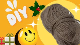 😍DIY NOËL Regardez ce que vous pouvez faire avec de la laine 🎁 [upl. by Eelarual]